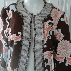 Trina Turk l cropped jacket